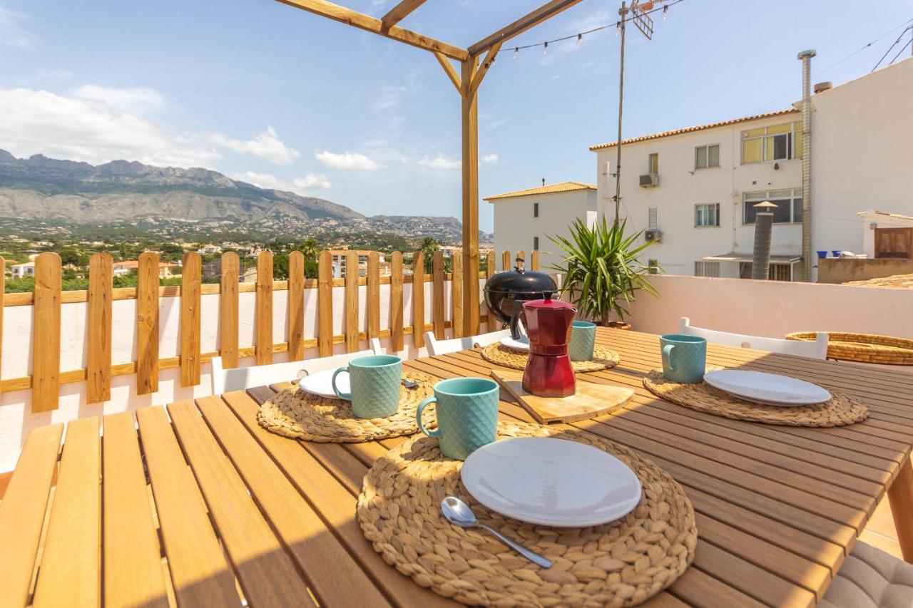Wonderful Views Terrace 3BR Cottage - BBQ - AC Altea Esterno foto